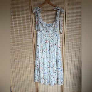 NWOT - Hill House Home Ribbon Ellie Nap Dress in Veggie Botanical XXL